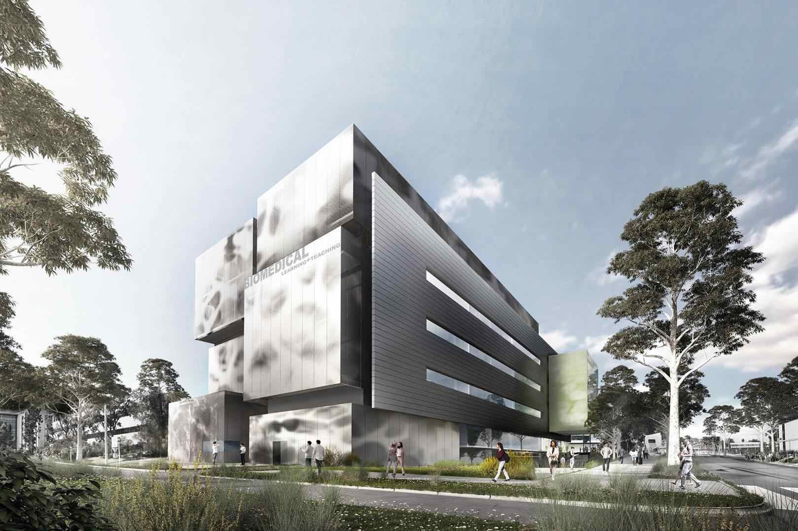 Monash university learning & biomedical building